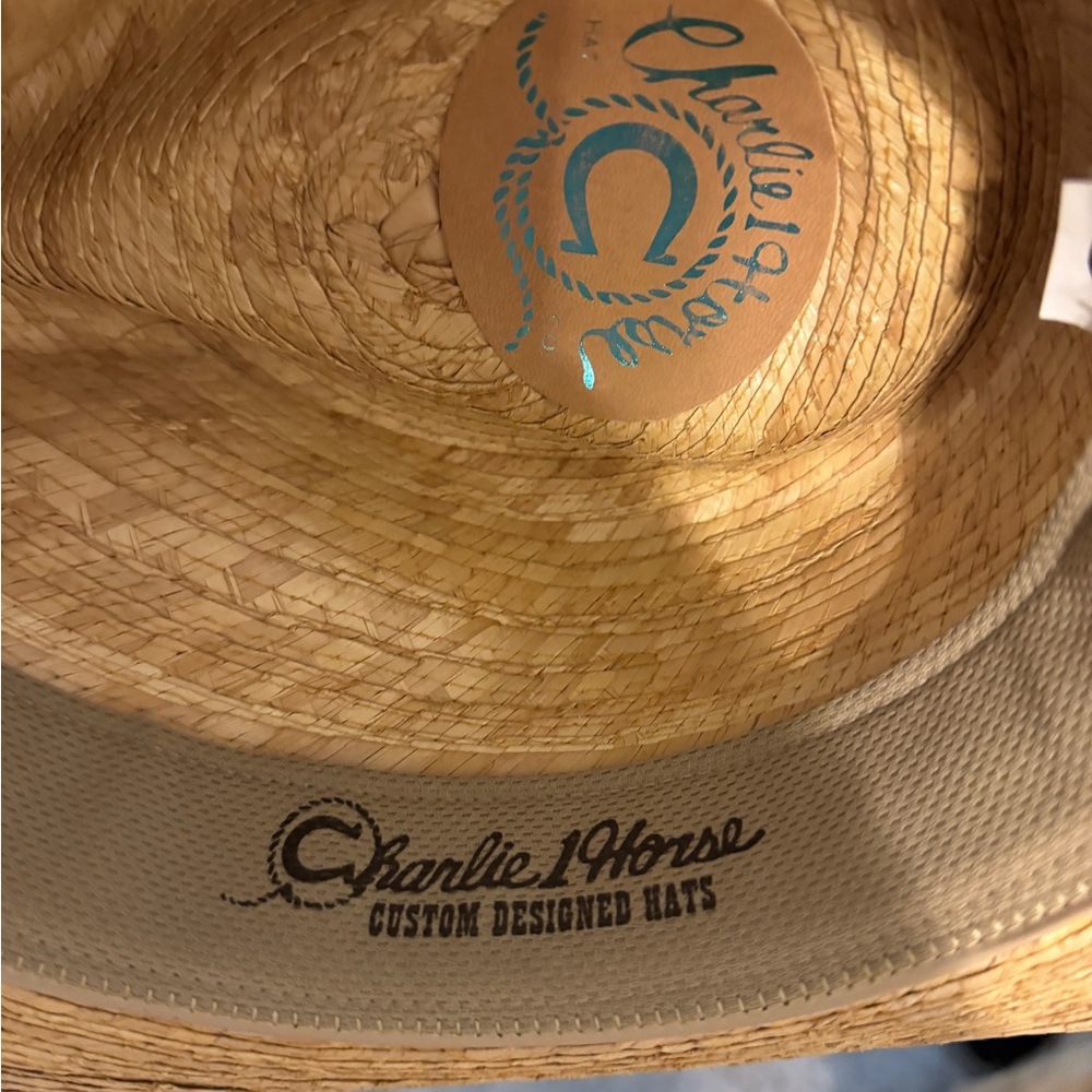 Charlie 1 Horse straw cowboy hat - Picture 6 of 6